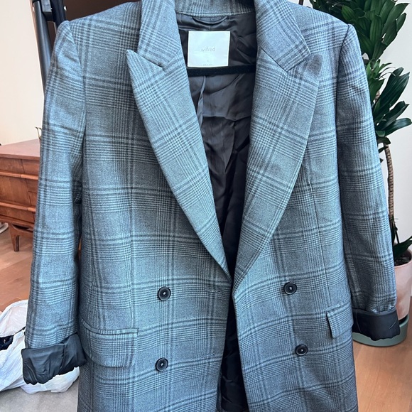 Wilfred Black and Gray Blazer - Picture 1 of 5